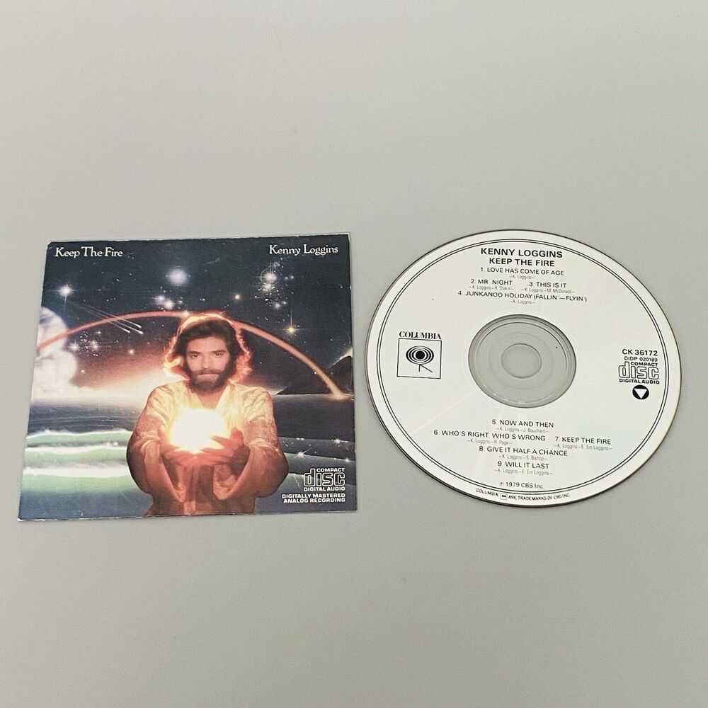 Kenny Loggins Keep The Fire CD 1979 Soft Rock Columbia Classic Album
